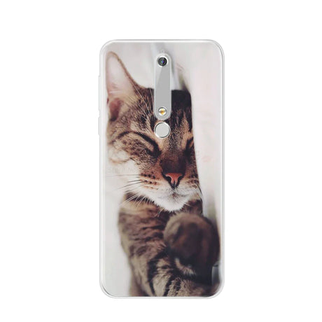 Cat-themed phone case.
