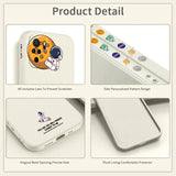 A cell case with a cartoon character on it