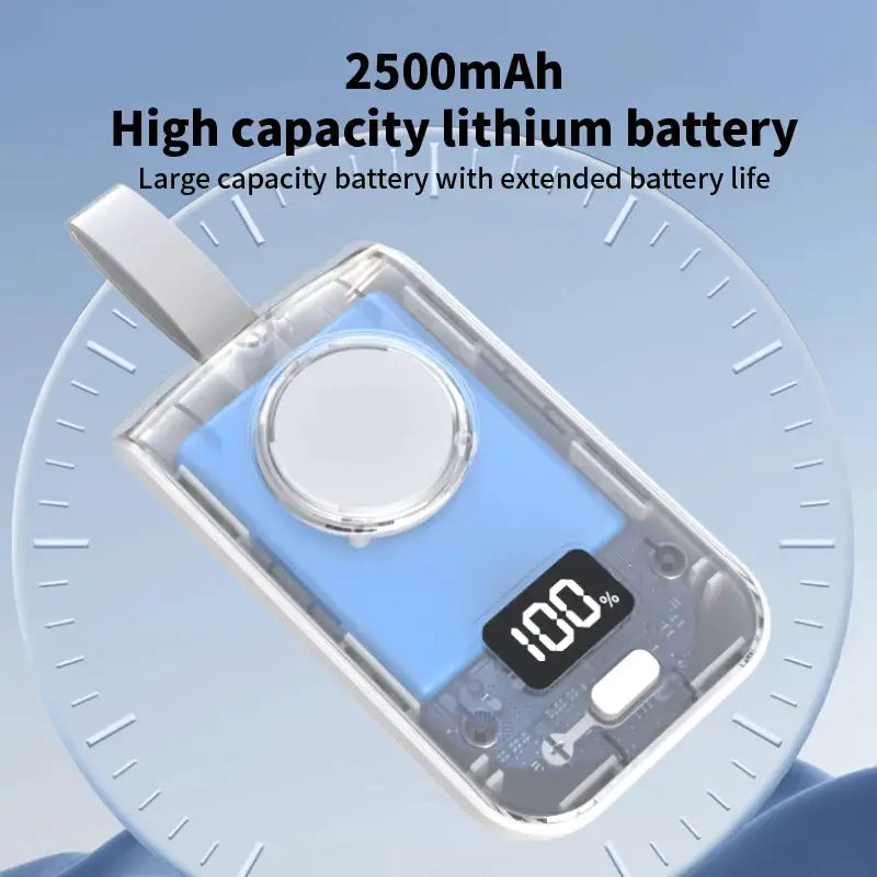 a cell phone with a battery attached to it