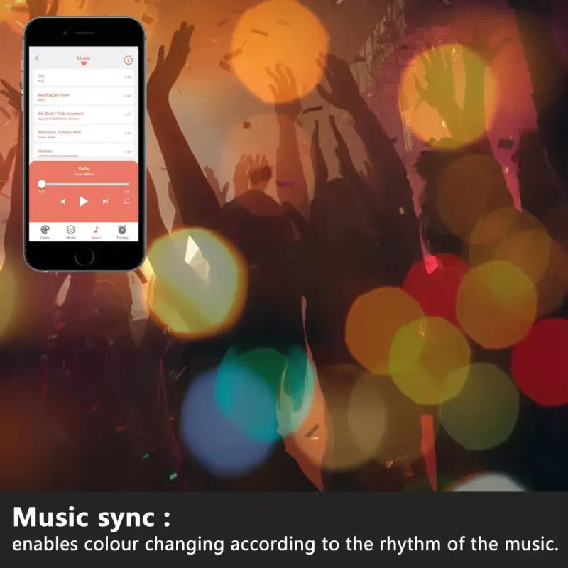 there is a cell phone that is displaying a music app
