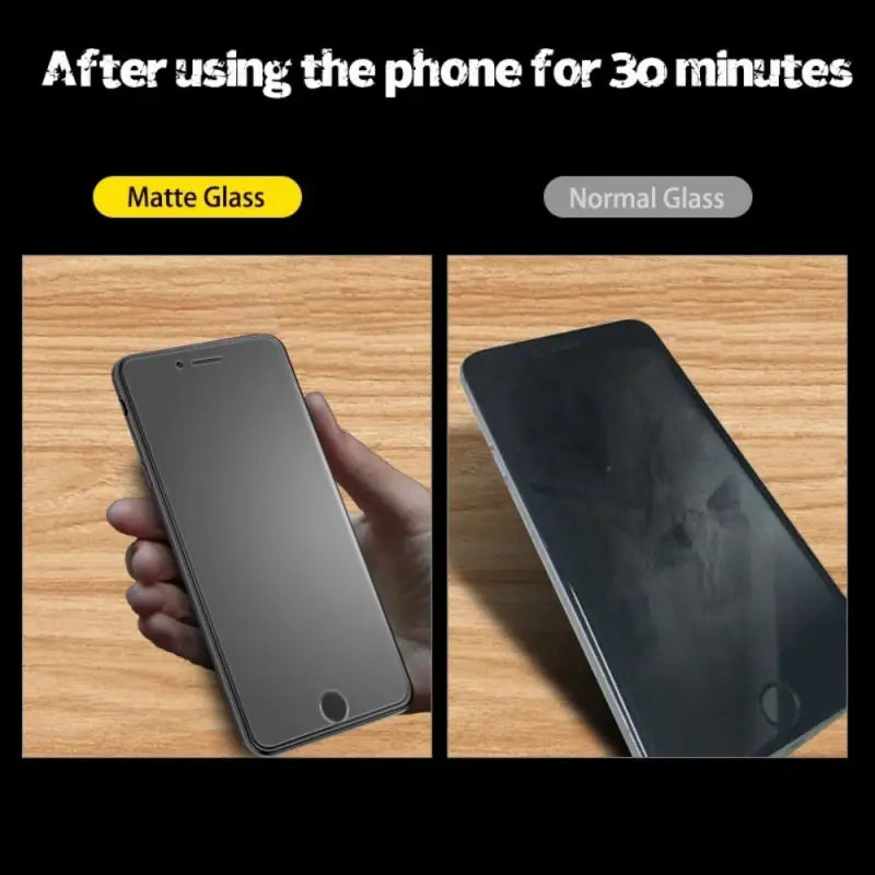 a cell phone with a glass screen