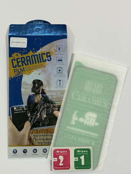 Ceramic film screen protector.