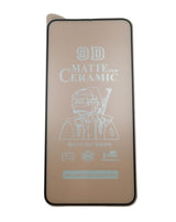Ceramic matte screen protector.
