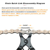 chain quick link disasembly diagram