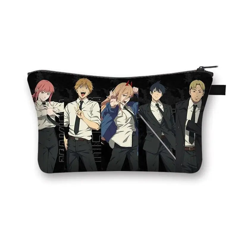 the promised anime cosmetic bag