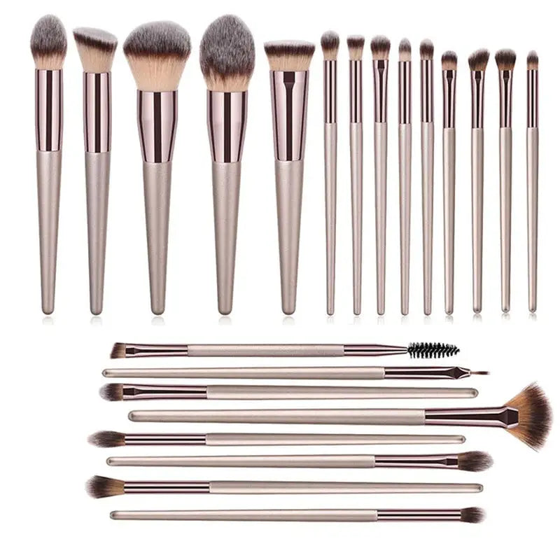 the makeup brush set