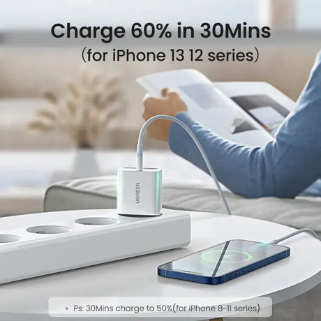 Charge your iphone with this wireless charging station