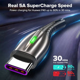 a car charger with a usb cable attached to it