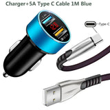 a charging cable with a charging device attached to it