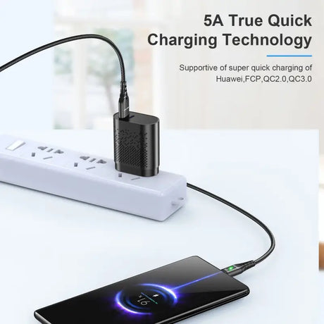 the charging station with a charging cable attached to it