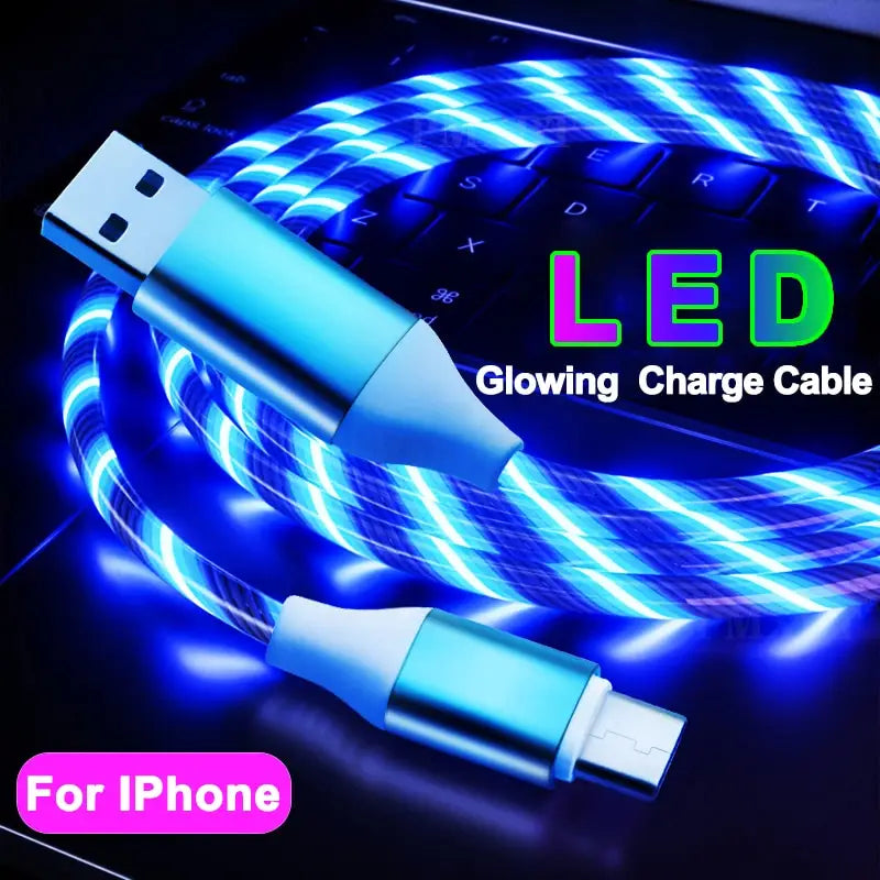 usb led usb charging cable