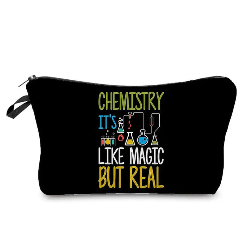 chemistry cosmetic bag