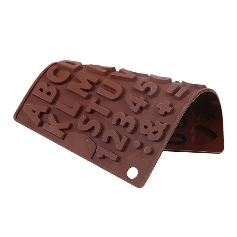 a chocolate bar with chocolate on it