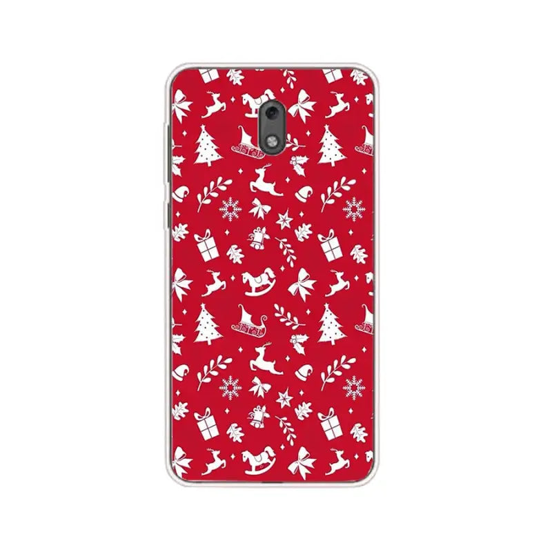 red christmas pattern case for samsung s4