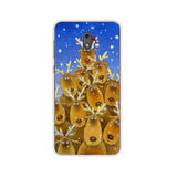 christmas reindeers samsung case