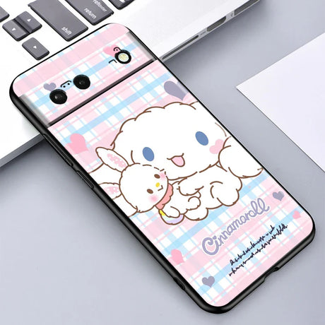 Cinnamoroll-themed phone case.