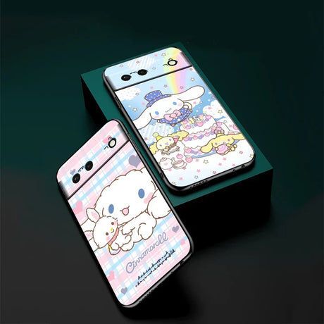 Cinnamoroll-themed phone cases.
