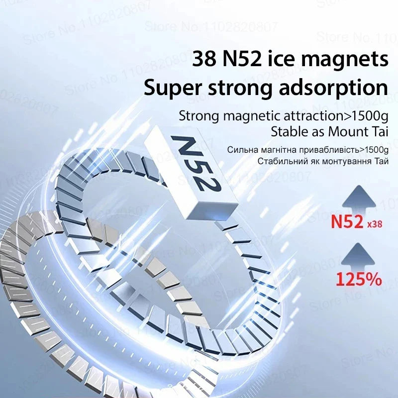 Circular arrangement of rectangular magnets forming a ring-like structure.