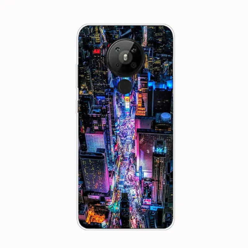 the city at night motorola motoo phone case