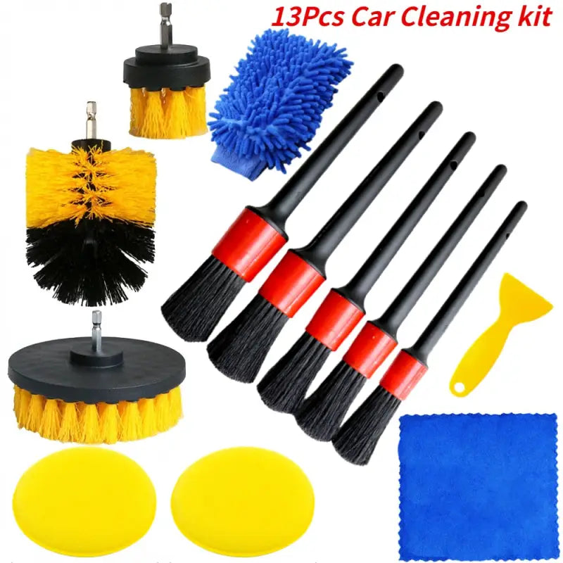 3pcs car cleaning kit