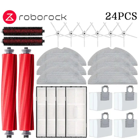 a set of red and white air conditionings