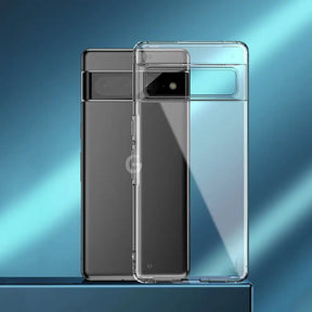 the back of a clear case with a clear back