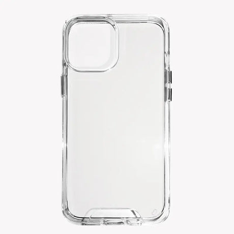 the back of a clear case for the iphone 11