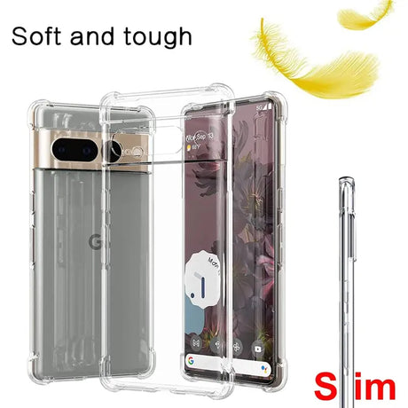 the back of a clear case with a phone in it