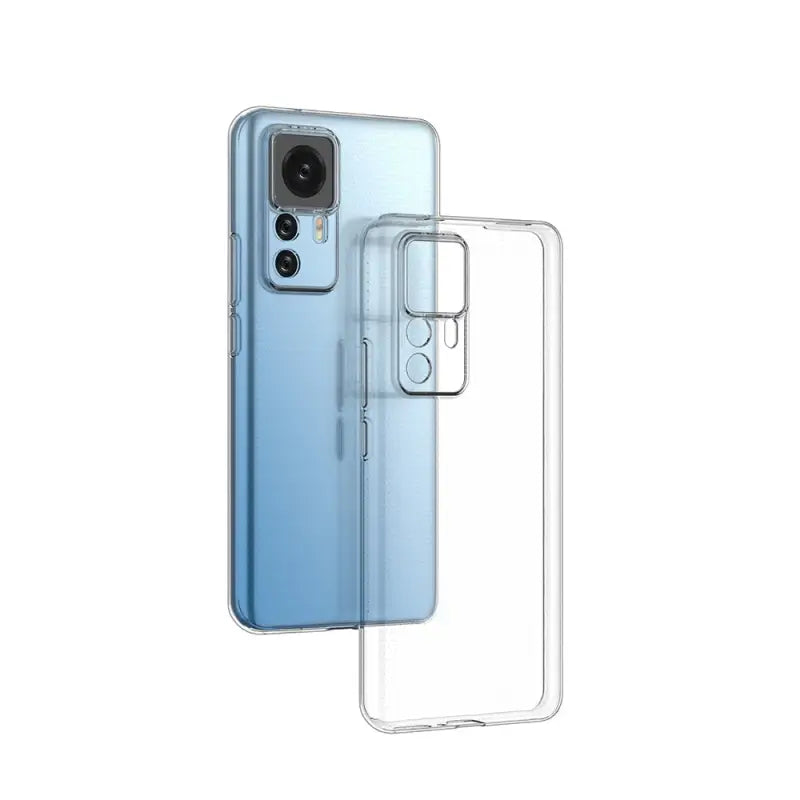 the back and side of a clear case for the samsung s9
