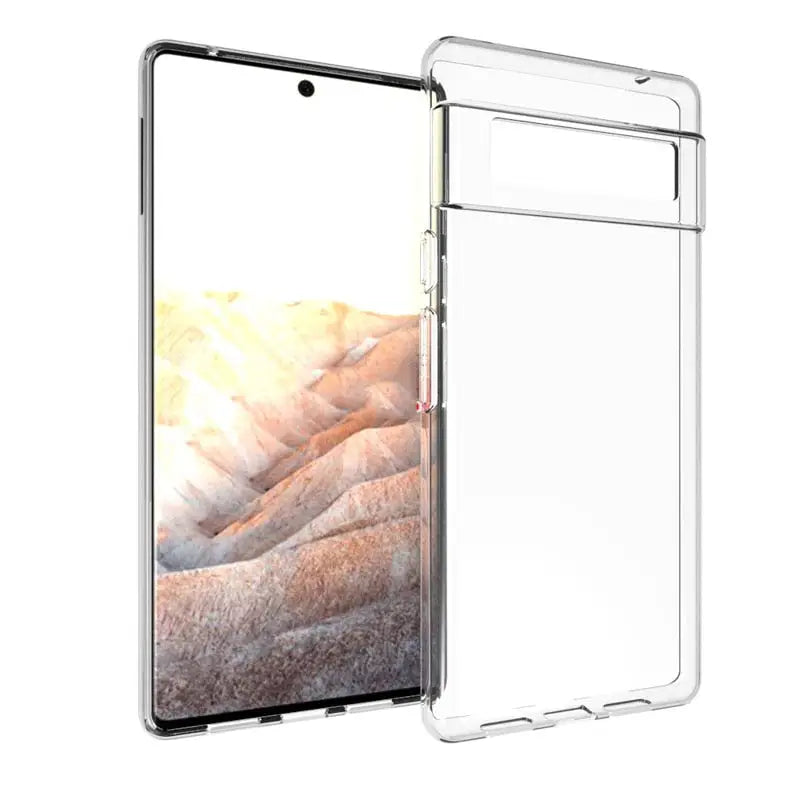 the back of a clear case for the samsung note 9
