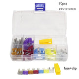 70pcs / set plastic storage box with screws and screws