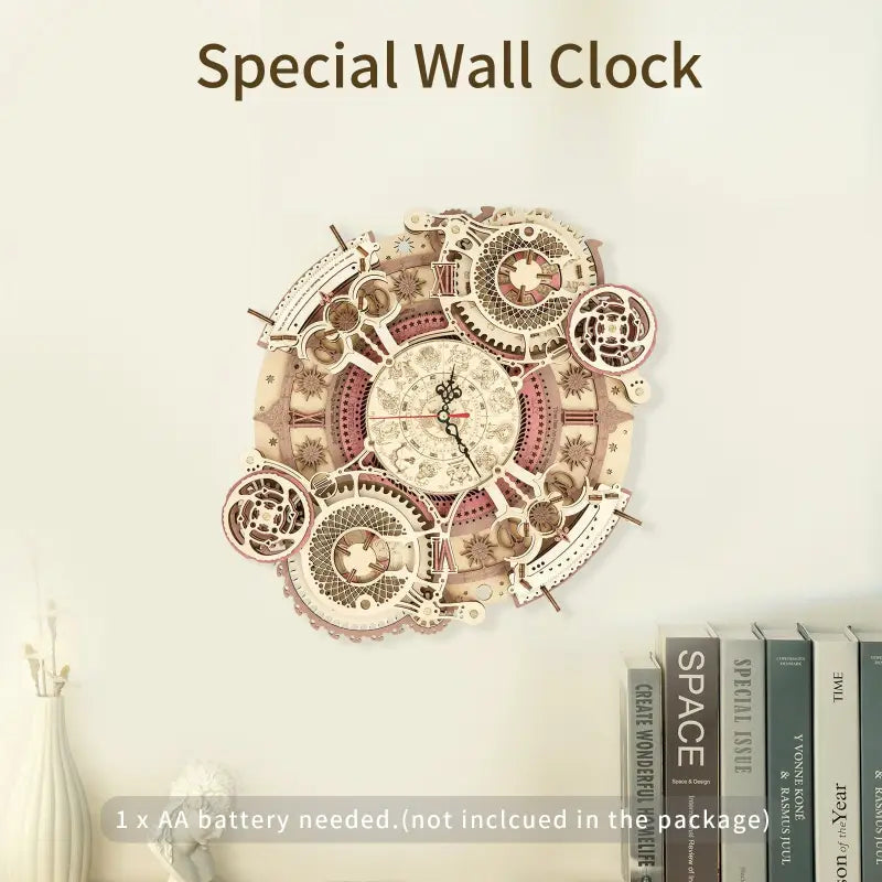 a clock made out of gears and gears