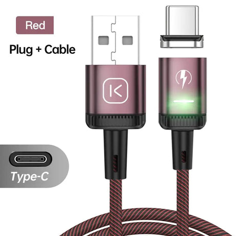 a usb cable with a charging plug