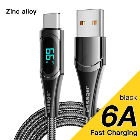 zinoy usb cable with fast charging and fast charging