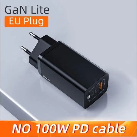 a close up of a black power adapter on a white surface