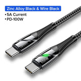 zc all - black 5ft usb cable