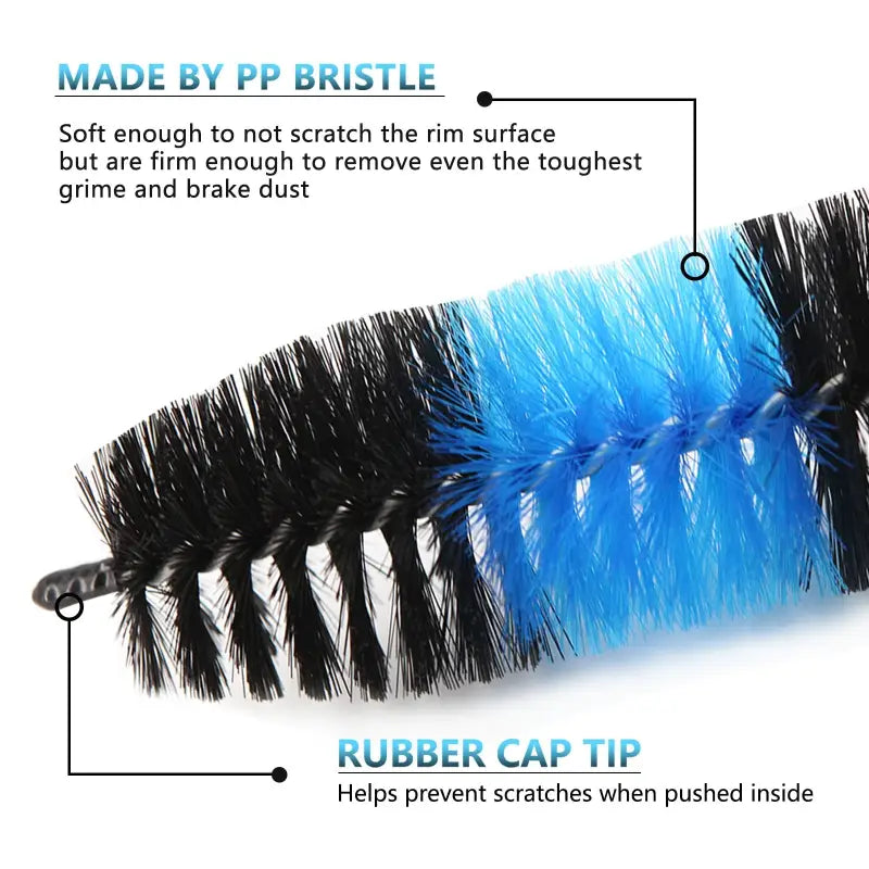 a blue and black feathered eyelash with a black eyelash