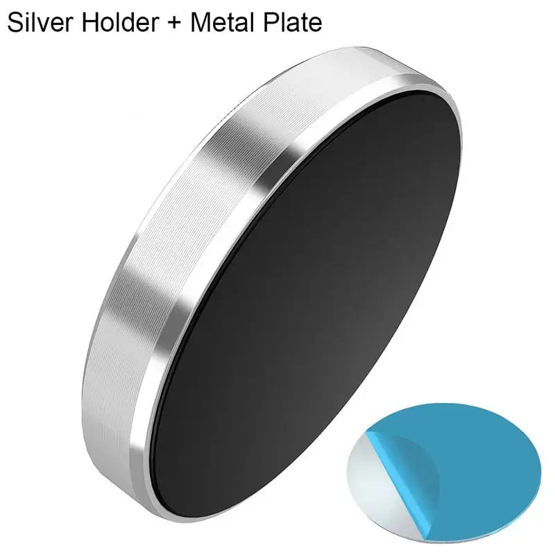 a blue and silver metal magnetic magnet magnet magnet