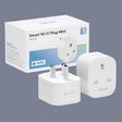 a close up of a box of smart wifi plugs with a box of other items