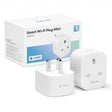 A close up of a box of smart wifi plugs with a box of plugs