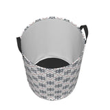 a bucket with a pattern on it