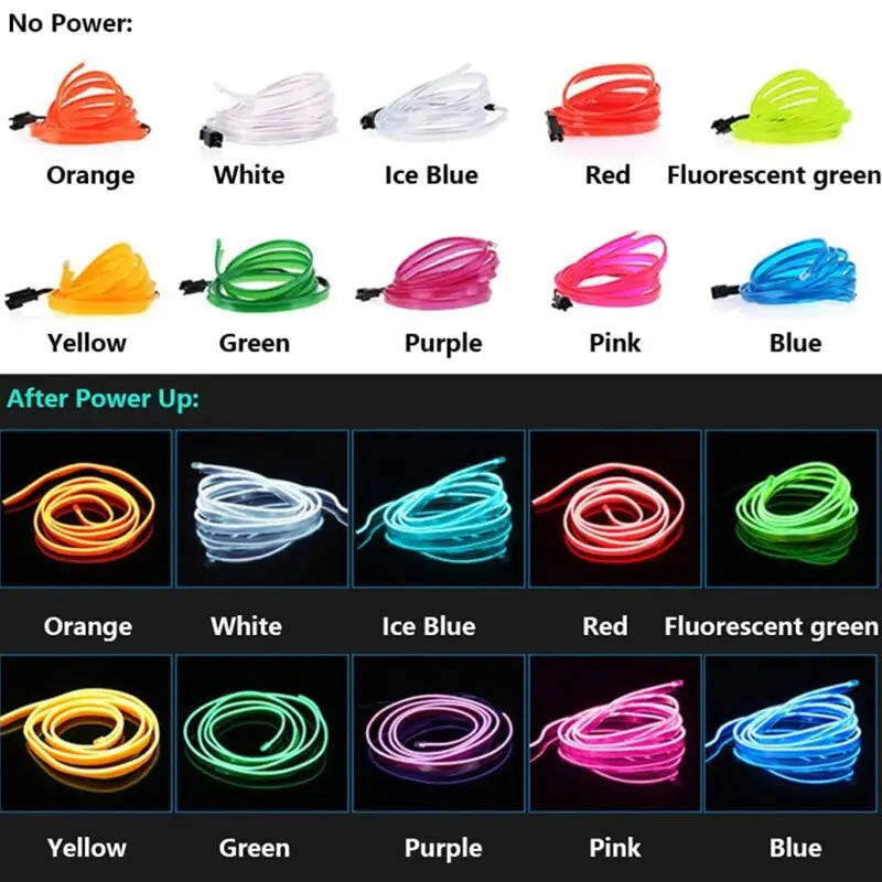 a close up of a bunch of different colored cords