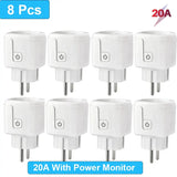 A close up of a bunch of plugs with a white background