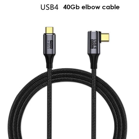 a close up of a usb cable with a black cord