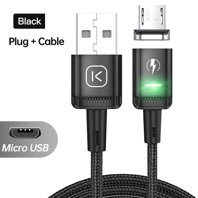 a close up of a usb cable connected to a micro usb