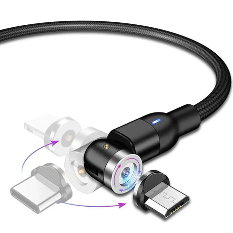 a close up of a usb cable connected to a micro usb cable