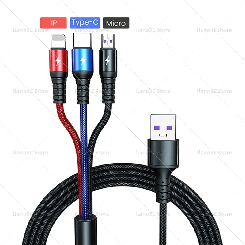 a close up of a usb cable connected to a micro usb cable