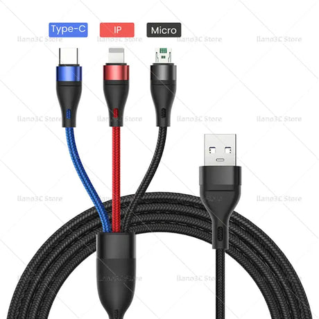 a close up of a usb cable connected to a micro usb cable