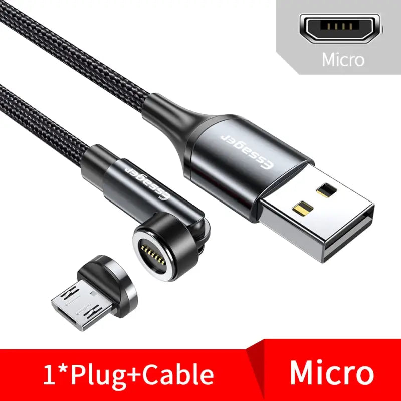 a close up of a usb cable connected to a micro usb cable