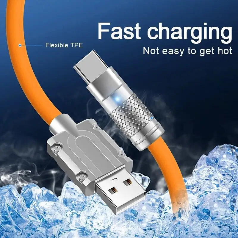 there is a picture of a usb cable that is connected to a computer